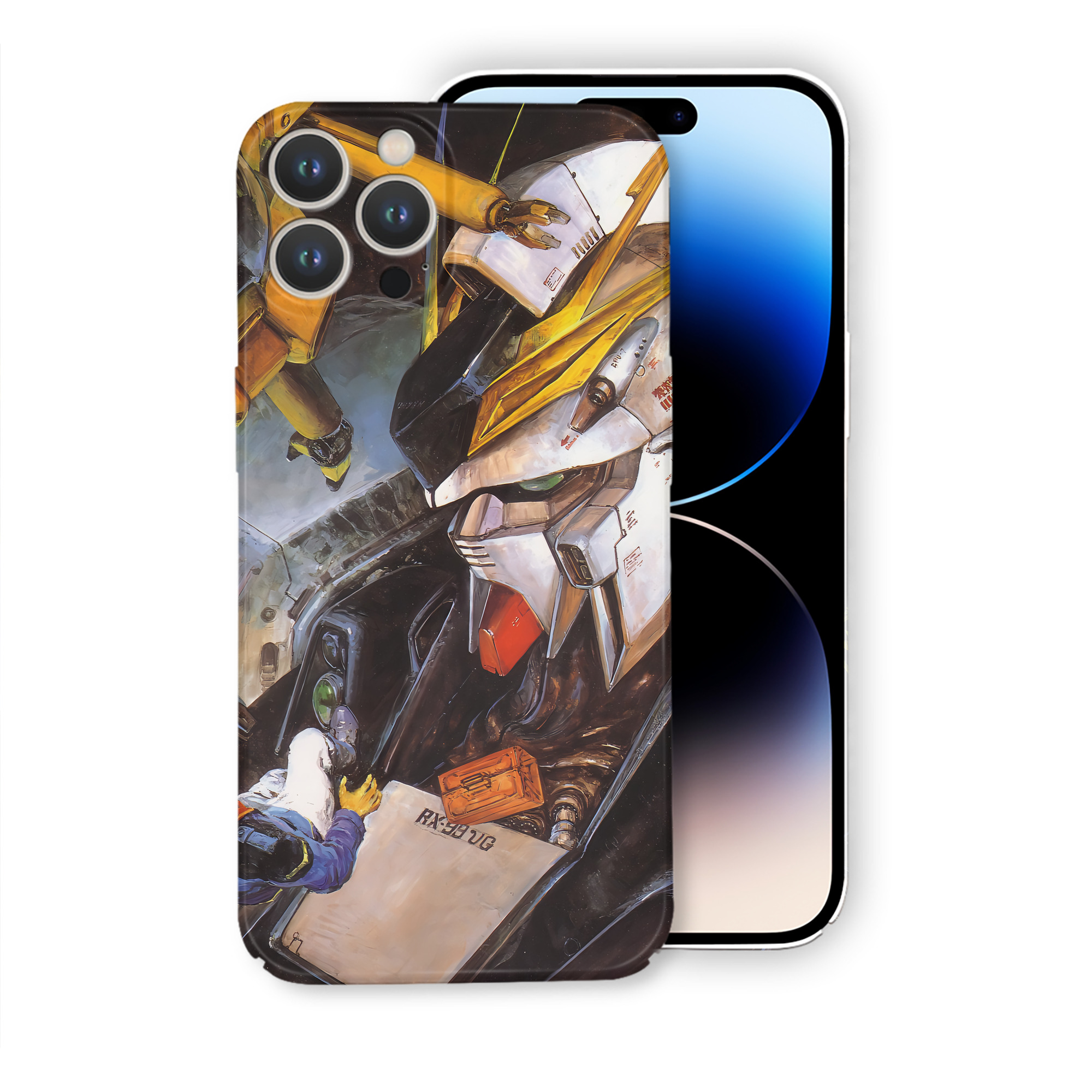 （画像用） 機動戦士ガンダム Mobile Suit Gundam 【iPhone 14シリーズ対応】ハードケース